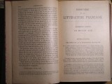 myh 546f - HISTOIRE DE LA LITERATURE FRANCAISE - GUSTAVE LANSON - ANII 1900