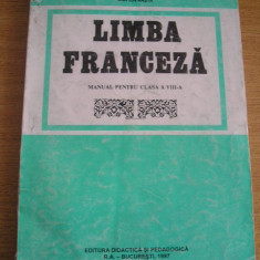 myh 34s - Manual limba franceza - clasa 8 - ed 1997 - piesa de colectie