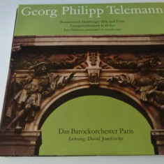 Telemann - wassermusik etc. - vinyl