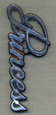 14 EMBLEMA VECHE AUTO PENTRU COLECTIONARI - ,,PRINCESS&amp;quot; - METALIC foto