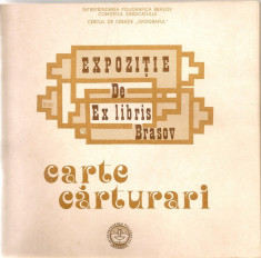 CATALOG - EXPOZITIE DE EX LIBRIS - BRASOV- 1978 foto