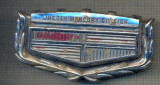 12 EMBLEMA VECHE AUTO PENTRU COLECTIONARI - LINCOLN MERCURY DIVISION - METALICA