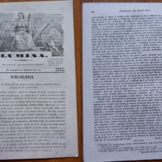 Revista Din Moldova ( Lumina ) , Petriceicu Hasdeu , Iasi , 1863 , an 1 , nr. 16