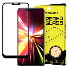 Folie Sticla Full Cover Full Glue Wozinsky Huawei Mate 20 Lite Cu Adeziv Pe Toata Suprafata Foliei Negru foto