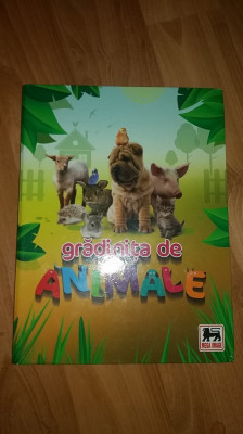 myh 16 - Album educativ cu cartonase pentru copii - Gradinita de animale foto