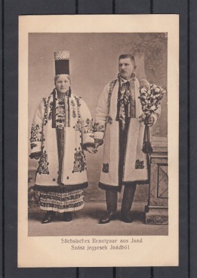 PERECHE SASI IN COSTUME TRADITIONALE SASESTI SIBIU foto