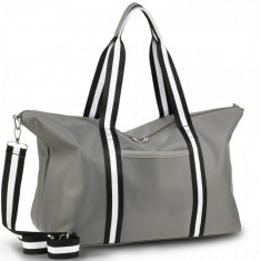 AGT0021 - Grey Weekend Duffle Bag foto