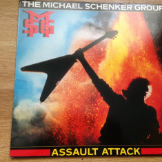 THE MICHAEL SCHENKER GROUP - ASSAULT ATTACK (1982,CHRYSALIS,GERMANY) vinil vinyl