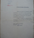 Ministerul Fortelor Armate ; Adresa a sefului Editurii Militare , 1966 , semnata