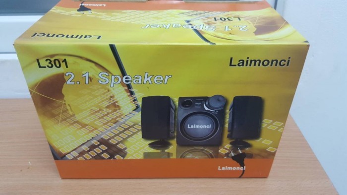 Boxe Laimonci L301 2.1 RMS 5W Negru Boxe Laimonci L301 2.1 RMS 5W Negru