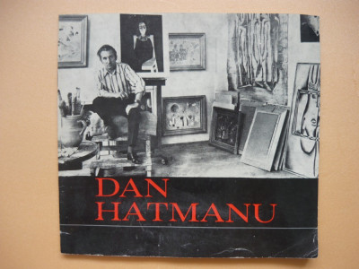 DAN HATMANU - CATALOG EXPOZITIE - PICTURA - 1976 foto