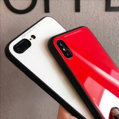 Husa Glass Duo cu spate din sticla securizata pt iPhone X , XS , XR, XS Max foto