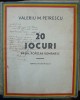 Valeriu M. Petrescu, 20 jocuri populare, partitura, autograf, Piatra Olt, 1942