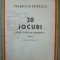 Valeriu M. Petrescu, 20 jocuri populare, partitura, autograf, Piatra Olt, 1942