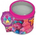 Ceas WALT DISNEY KID WATCH Mod. TROLLS - Tin Box foto