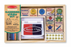 Set de stampile La scoala Melissa and Doug foto