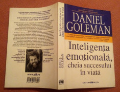 Inteligenta emotionala, cheia succesului in viata - Daniel Goleman foto