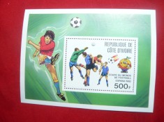 Bloc Campionat Mondial Fotbal Spania 1982 - Coasta de Fildes