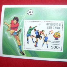 Bloc Campionat Mondial Fotbal Spania 1982 - Coasta de Fildes