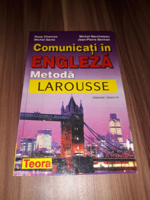 COMUNICATI IN ENGLEZA METODA LAROUSSETEORA 1992