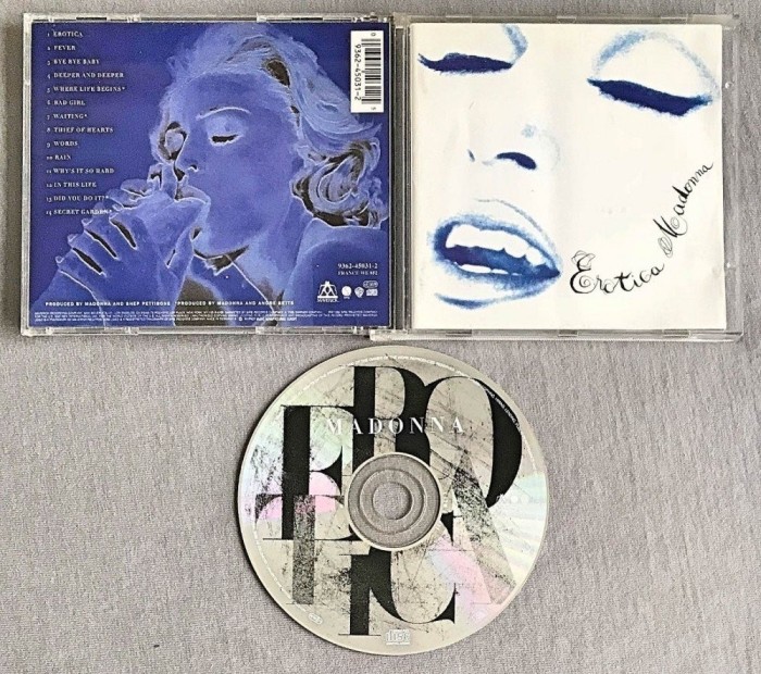 Madonna - Erotica CD