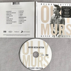 Olly Murs - Never Been Better (CD Digipack Deluxe Edition)