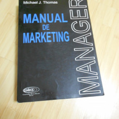 MICHAEL J. THOMAS--MANUAL DE MARKETING