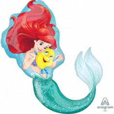 Balon folie figurina Mica Sirena Disney - 71x86 cm, Amscan 33529 foto