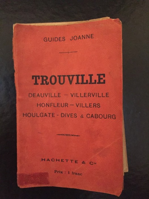 Guides Joanne TROUVILLE 1905 Franta