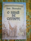Myh 21s - O SAMA DE CUVINTE - ION NECULCE - ED 1990