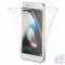 Husa Fata + Spate Transparent TPU Samsung Galaxy S8 Plus, G955