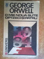 George Orwell - O mie noua sute optzeci si patru foto