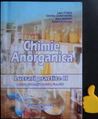 Chimie anorganica lucrari practice Ligia Stoica pentru studentii an I fac SIM foto