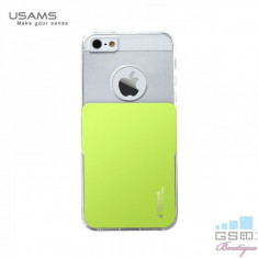 Husa Usams Smart Series Apple Iphone 5, 5S, 5SE Verde foto