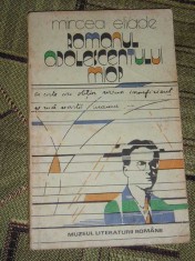 myh 541s - ROMANUL ADOLESCENTULUI MIOP - MIRCEA ELIADE - ED 1989