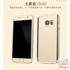 Husa Usams Kingsir Series Samsung Galaxy S7 G930 Gold foto