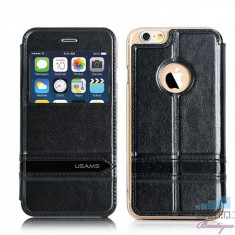 Husa Usams Merry Series Apple Iphone 6 Plus 5.5 inch Neagra foto