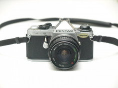 Pentax ME Super + obiectiv Tokina 35mm f2.8 foto