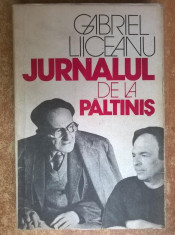 Gabriel Liiceanu - Jurnalul de la Paltinis (1991) foto