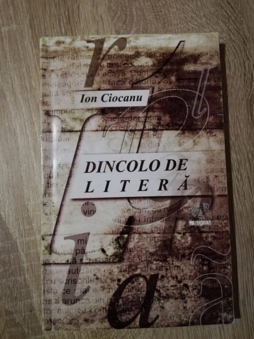 Ion Ciocanu - Dincolo de litera [2002]