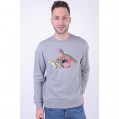 Bluza Jack&amp;amp;Jones Jormtv Crew Neck Light Grey Melange foto