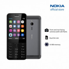 Telefon Refurbished Nokia 230 Dual Sim Black L220 foto