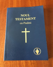 Noul Testament cu Psalmi (editia Gideon - ca noua!) foto