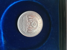 Moneda 5 rupees -Mauritius-1992 foto