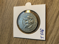 T516 SUA HALF DOLLAR 1967 ARGINT foto