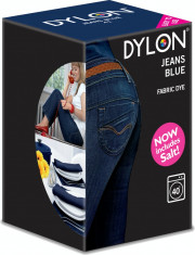 Vopsea haine, DYLON, pentru masina de spalat, Jeans blue foto
