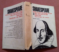 Opere Complete. Vol. 3. Editie critica - Shakespeare foto