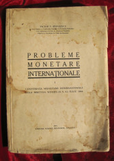 V Badulescu Probleme monetare internationale Conferinta din Sua iulie 1944 foto