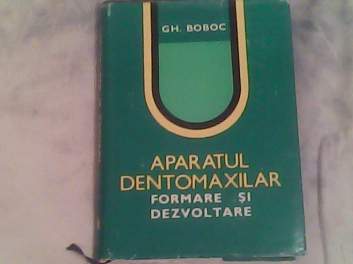 Aparatul dentomaxilar-formare si dezvoltare-Dr.Gh.Boboc