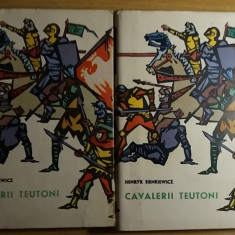 myh 522 - Cavalerii Teutoni - Henryk Sienkiewicz - 2 vol - ed 1962